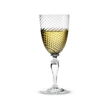 Regina Mouth-Blown White Wine Glass in Clear by Holmegaard — 6.1 fl oz