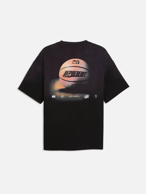 PUMA Represent SS Tee "Black" - T-Shirts T-SHIRT