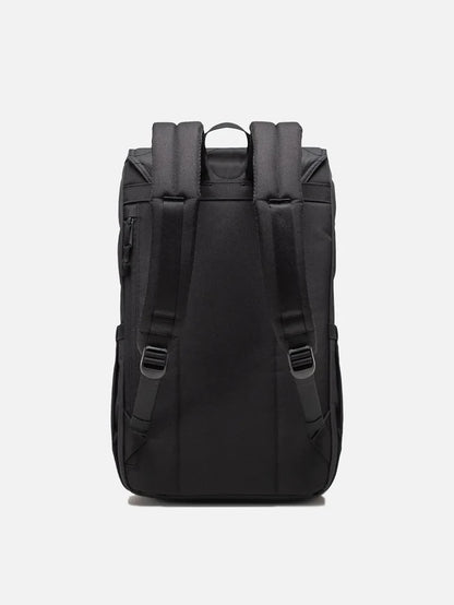 HERSCHEL Retreat Quilted Capsule Backpack 23L - Black - Laptop Backpacks ÇANTA