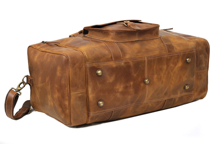 Roosevelt Leather weekender Duffle Bag