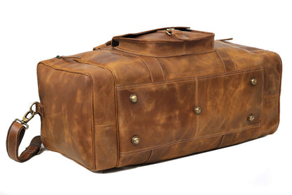 Roosevelt Leather weekender Duffle Bag