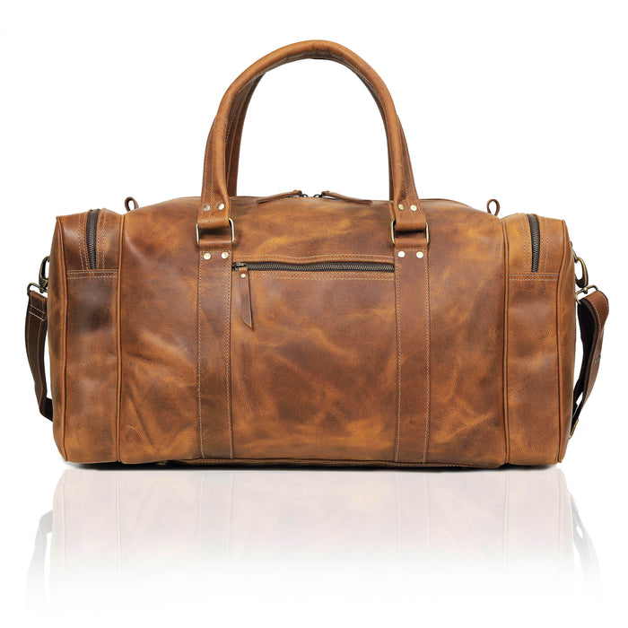 Roosevelt Leather weekender Duffle Bag