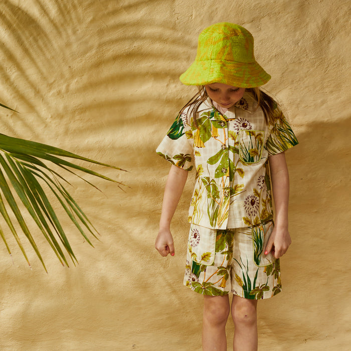 Rosalia Kids Bucket Hat - Dune Small