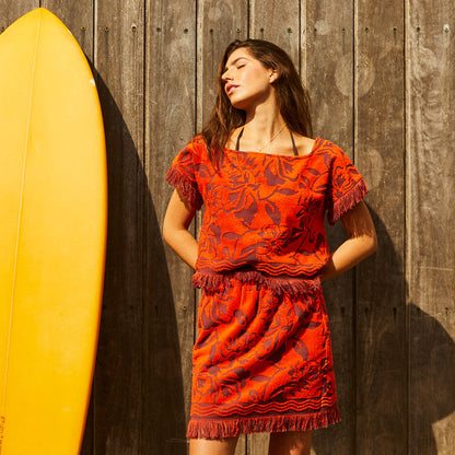 Rosalia Skirt - Flame