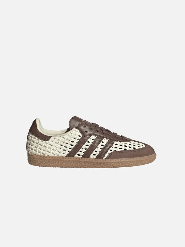 ADIDAS ORIGINALS Samba OG W "Cream White/Earth Strata" - Sneakers SNEAKER