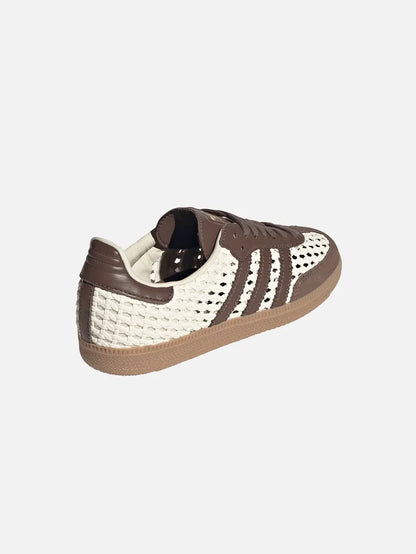 ADIDAS ORIGINALS Samba OG W "Cream White/Earth Strata" - Sneakers SNEAKER