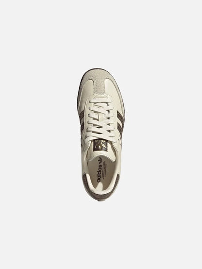 ADIDAS ORIGINALS Samba OG W "Cream White/Earth Strata" - Sneakers SNEAKER