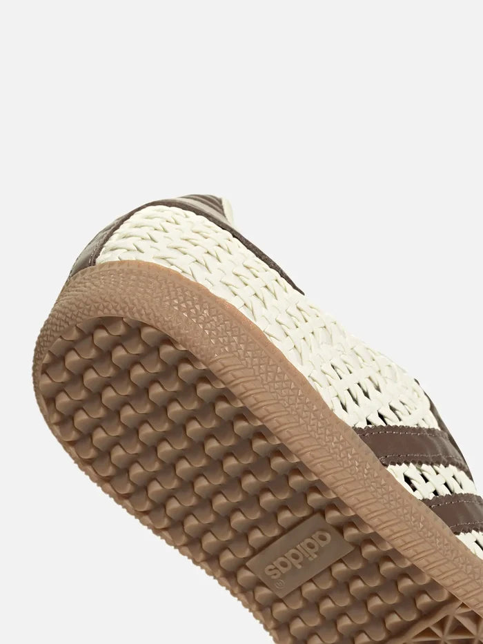 ADIDAS ORIGINALS Samba OG W "Cream White/Earth Strata" - Sneakers SNEAKER