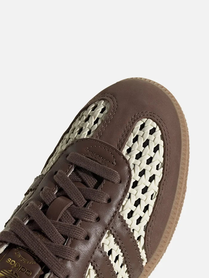 ADIDAS ORIGINALS Samba OG W "Cream White/Earth Strata" - Sneakers SNEAKER