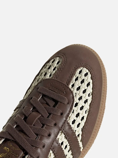 ADIDAS ORIGINALS Samba OG W "Cream White/Earth Strata" - Sneakers SNEAKER