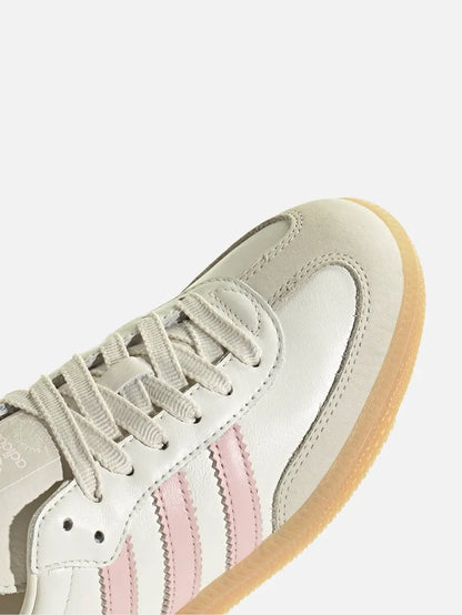 ADIDAS ORIGINALS Samba OG W "Off White/Sandy Pink" - Sneakers SNEAKER