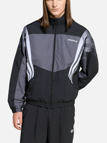 ADIDAS ORIGINALS Santiago Track Top - Black - Track Jackets EŞOFMAN ÜSTÜ
