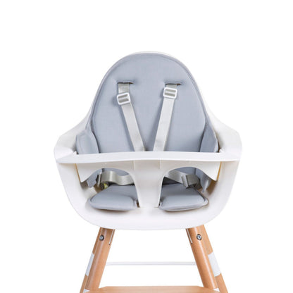 Childhome Universal High Chair Seat Cushion Light Grey