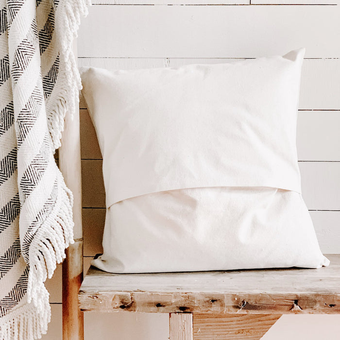 Sketched Sailboats - Square Canvas Pillow
