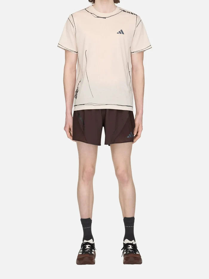 ADIDAS ORIGINALS Song For the Mute x adidas ADI365 Running Short - Aurora Coffee - Shorts ŞORT