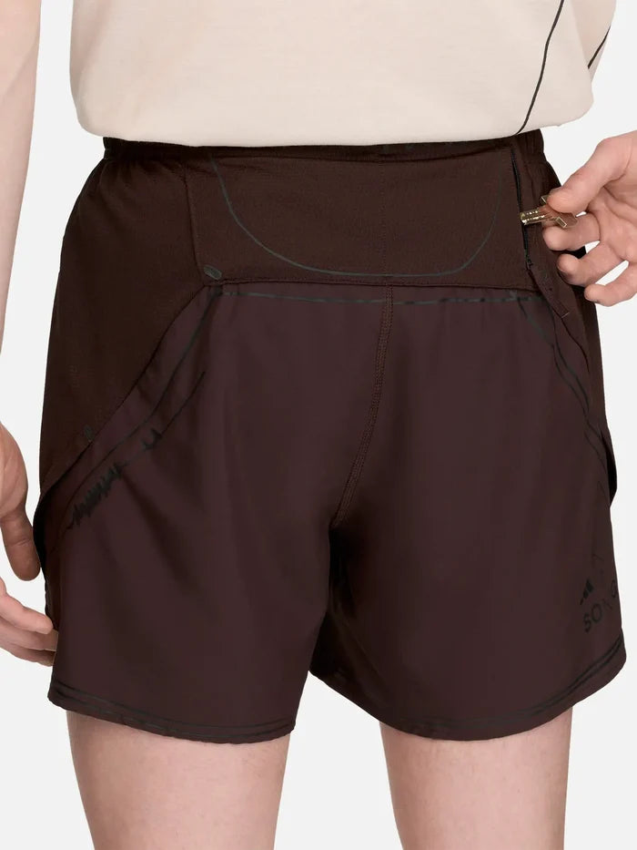 ADIDAS ORIGINALS Song For the Mute x adidas ADI365 Running Short - Aurora Coffee - Shorts ŞORT