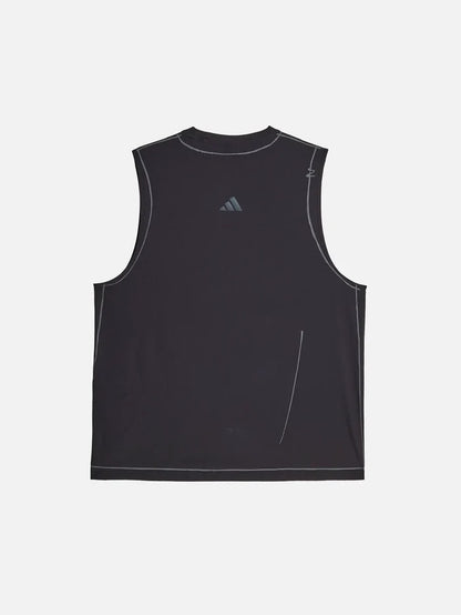 ADIDAS ORIGINALS Song For the Mute x adidas ADI365 Running Tank - Black - Tank Tops ATLET
