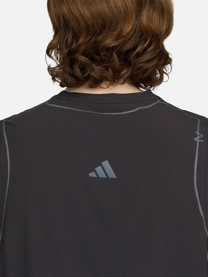 ADIDAS ORIGINALS Song For the Mute x adidas ADI365 Running Tank - Black - Tank Tops ATLET