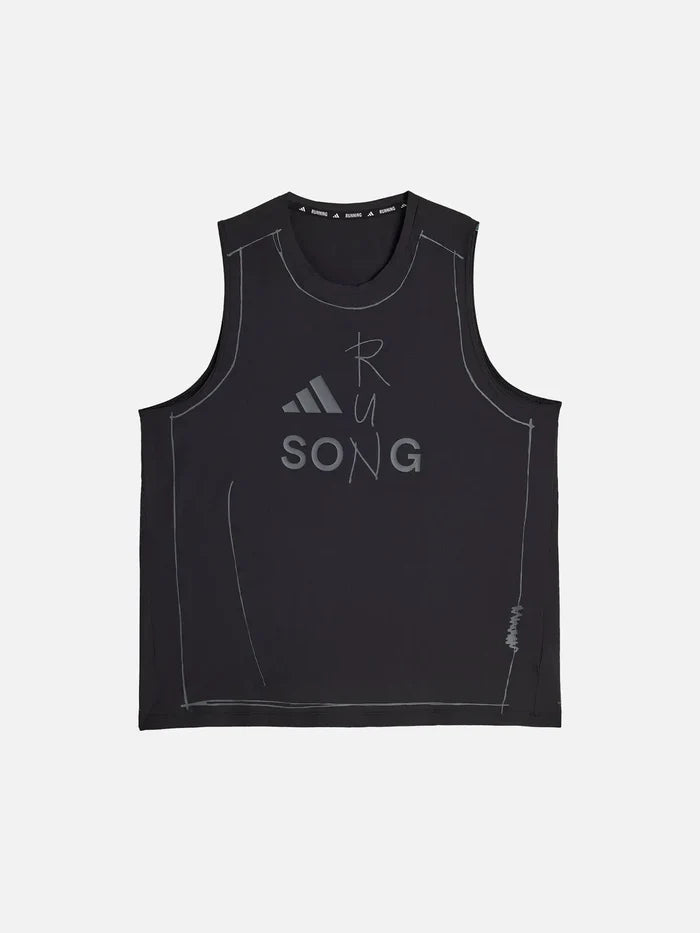 ADIDAS ORIGINALS Song For the Mute x adidas ADI365 Running Tank W - Black - Tank Tops ATLET