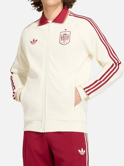 ADIDAS ORIGINALS Spain Away Anthem Jacket - Off White - Track Jackets CEKET