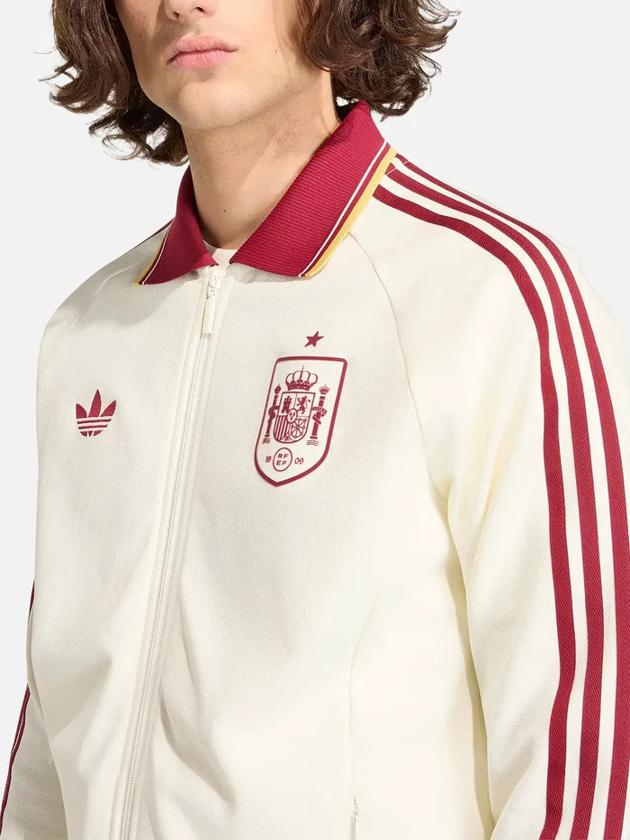 ADIDAS ORIGINALS Spain Away Anthem Jacket - Off White - Track Jackets CEKET