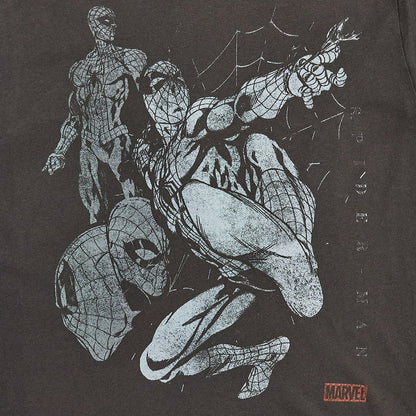 Spider-Man Sketch Zine Vintage Soft Tee - Heroes & Villains-Marvel-T-Shirt