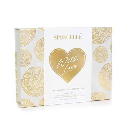 Spongellé Heart Gift Set With Love