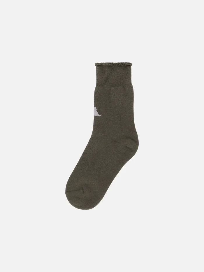 ROA Spongy Biofil Socks - Dark Green - Crew Socks ÇORAP