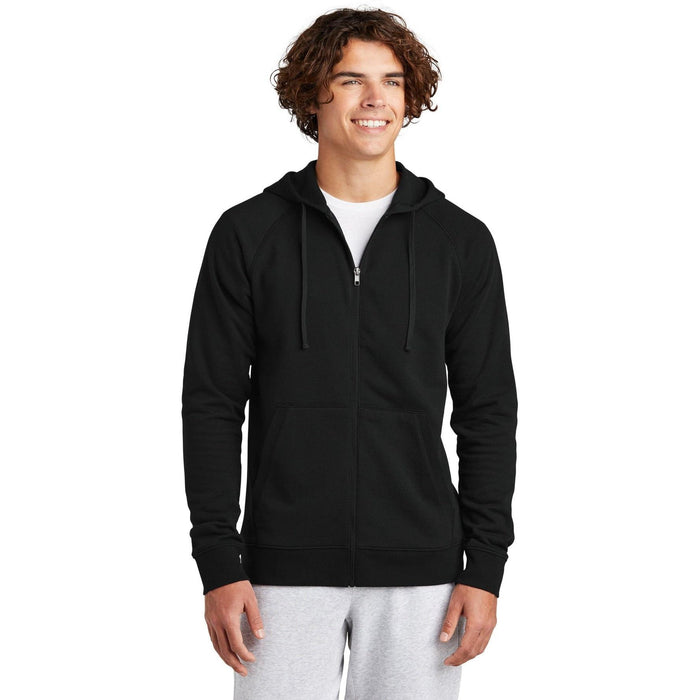 Sport-Tek Drive Fleece Hooded Full-Zip-Regular-Sport-Tek-Black-2XL-Thread Logic