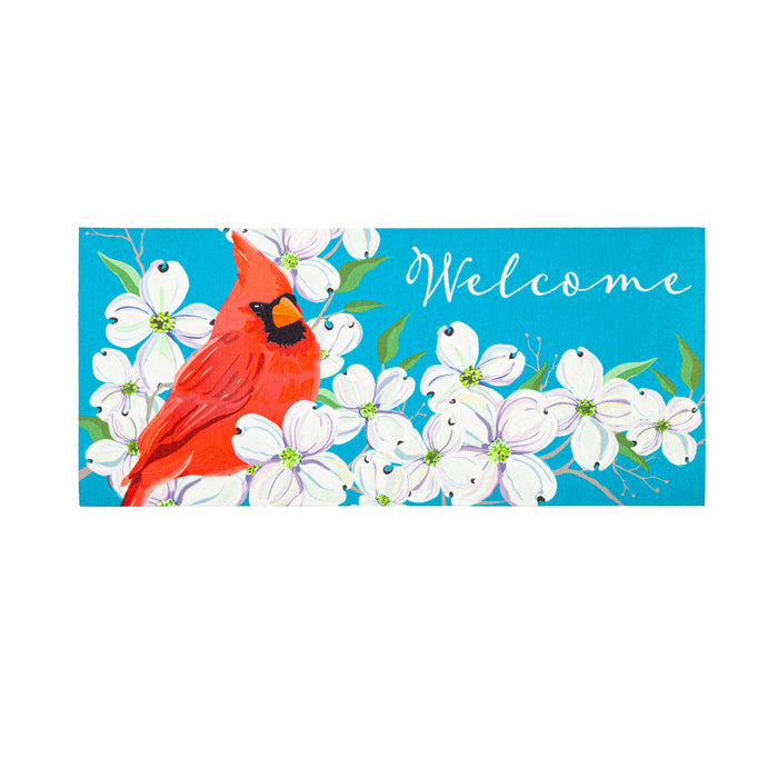 Spring Dogwood Cardinal Sassafras Insert Mat