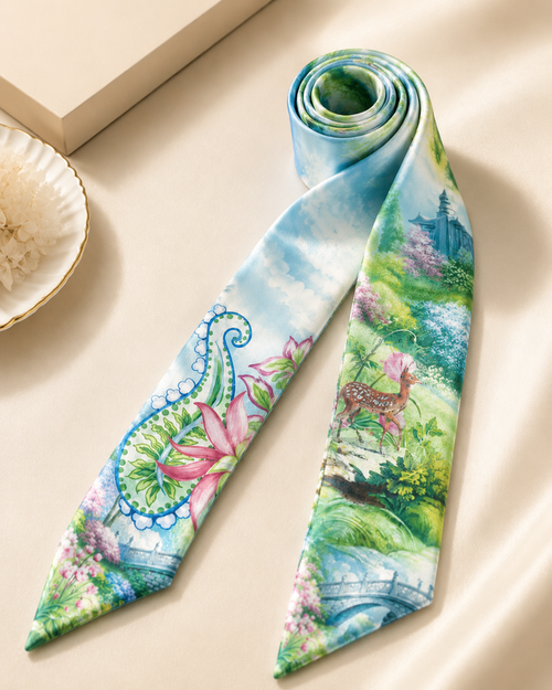 Spring Meadow Silk Scarf11