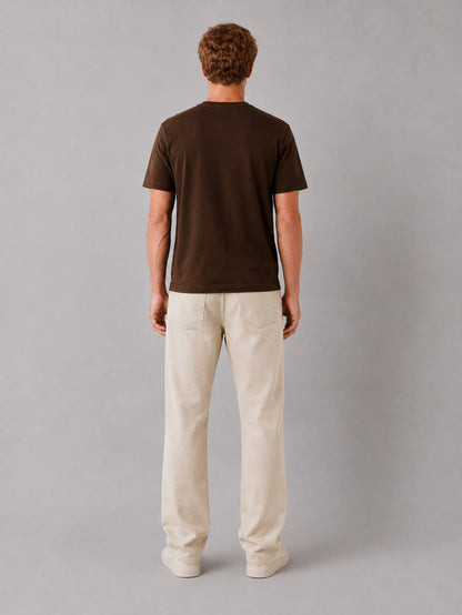 Clean Cut Copenhagen STABLE T-SHIRT T-shirts S/S Dark Brown