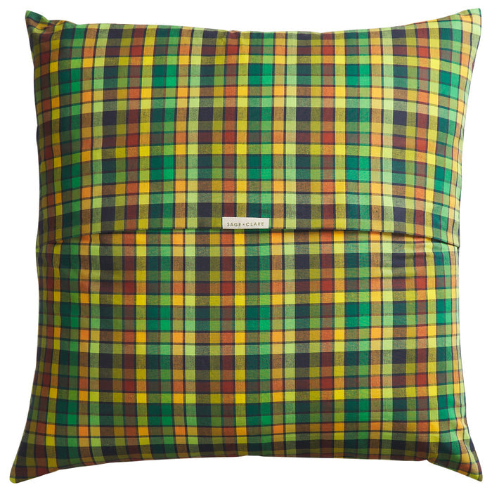 Stela Cotton Euro Pillowcase Set - Spring Green