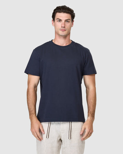 STNDRD. Navy Tee - Men's T-Shirts at Menzclub