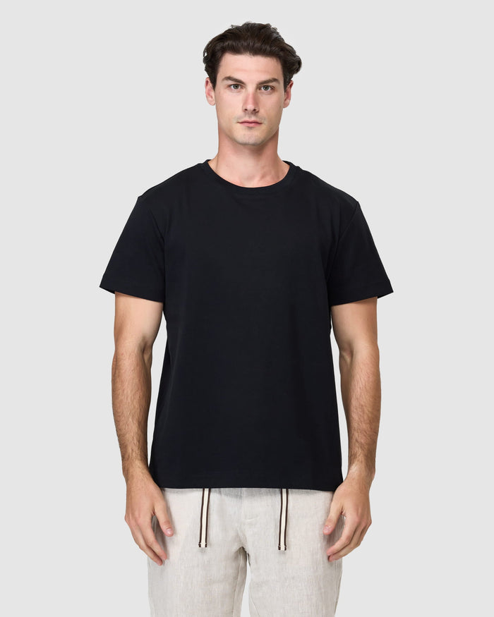 STNDRD. Black Tee - Men's T-Shirts at Menzclub