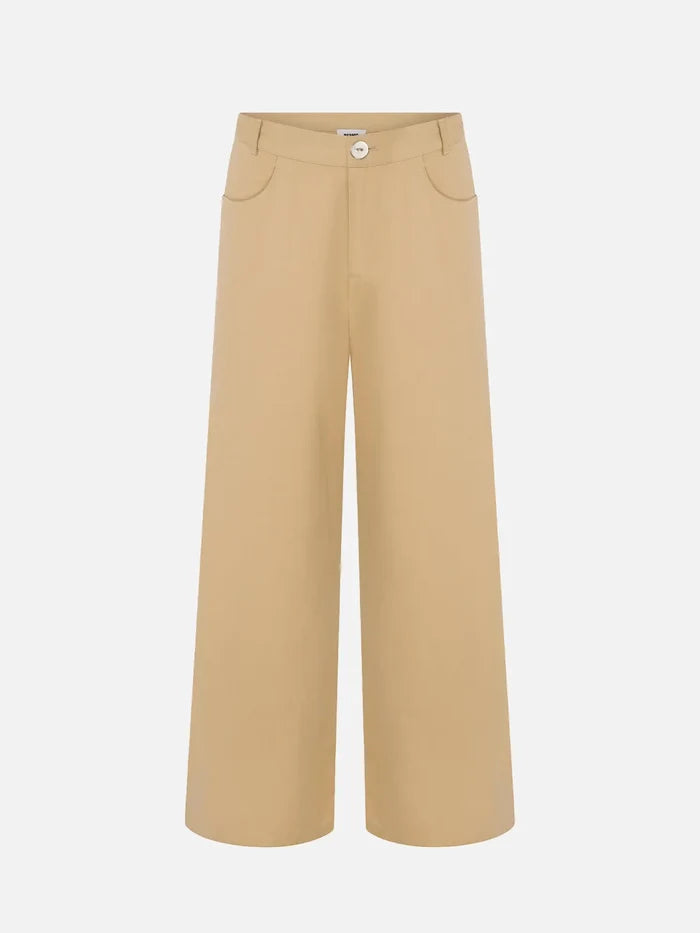 RE2MC Straight Pantolon - Bej - Trousers PANTOLON