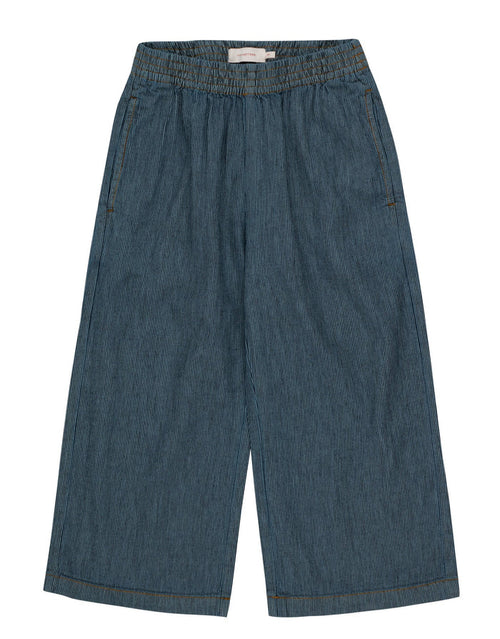 Stripes Denim Wide Pant