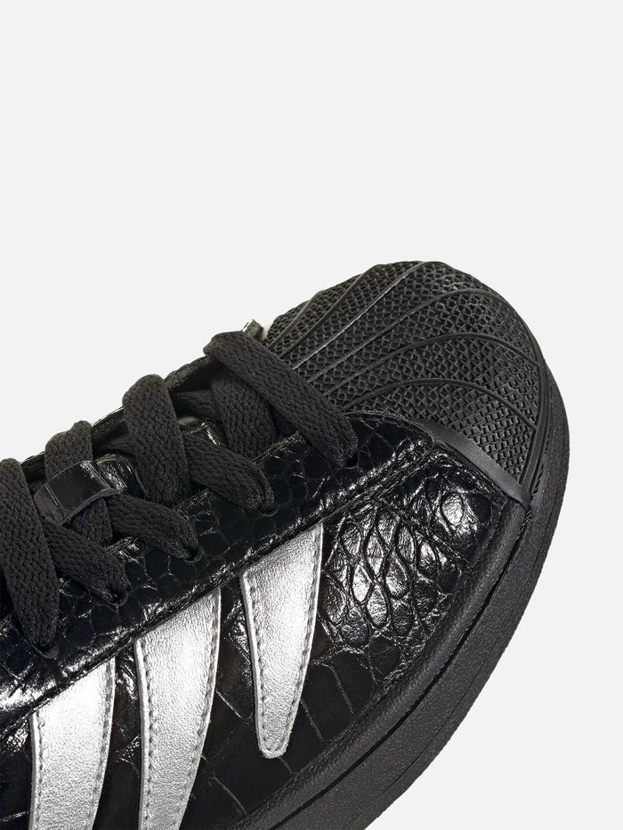ADIDAS ORIGINALS Superstar II Predator W "Black Silver Metallic" - Sneakers SNEAKER