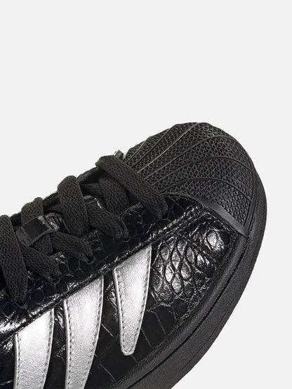 ADIDAS ORIGINALS Superstar II Predator W "Black Silver Metallic" - Sneakers SNEAKER