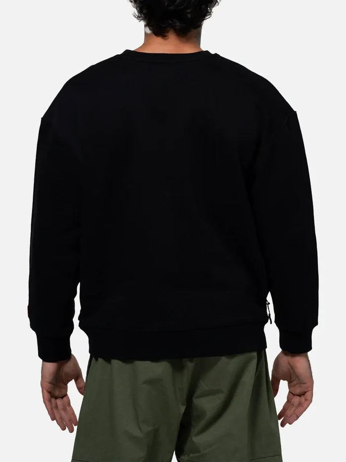 BETWEEN SIDES Sweatshirt - Black - Sweatshirts SWEATSHIRT