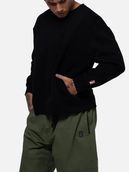 BETWEEN SIDES Sweatshirt - Black - Sweatshirts SWEATSHIRT