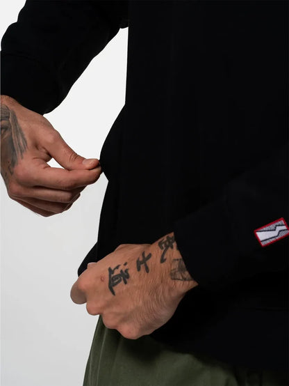 BETWEEN SIDES Sweatshirt - Black - Sweatshirts SWEATSHIRT