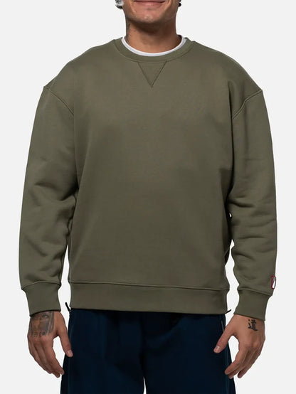 BETWEEN SIDES Sweatshirt - Khaki - Sweatshirts SWEATSHIRT