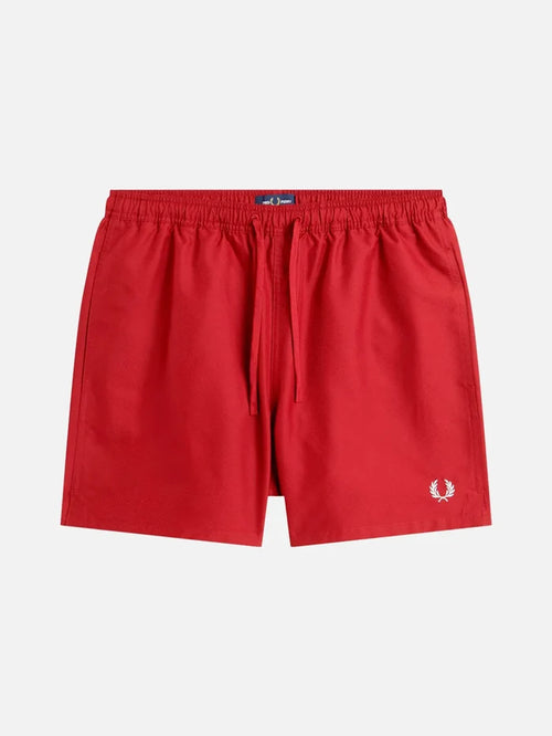 FRED PERRY Swimshorts - Burnt Red - Swim Boxers DENİZ ŞORTU