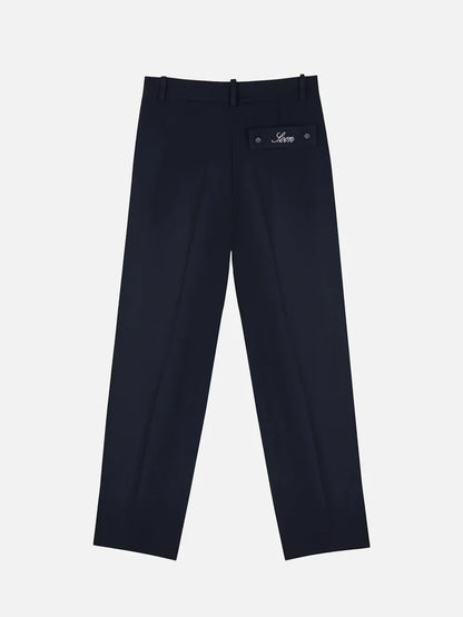 SOON TO BE ANNOUNCED Switch Pockets Trousers - Navy - Trousers PANTOLON