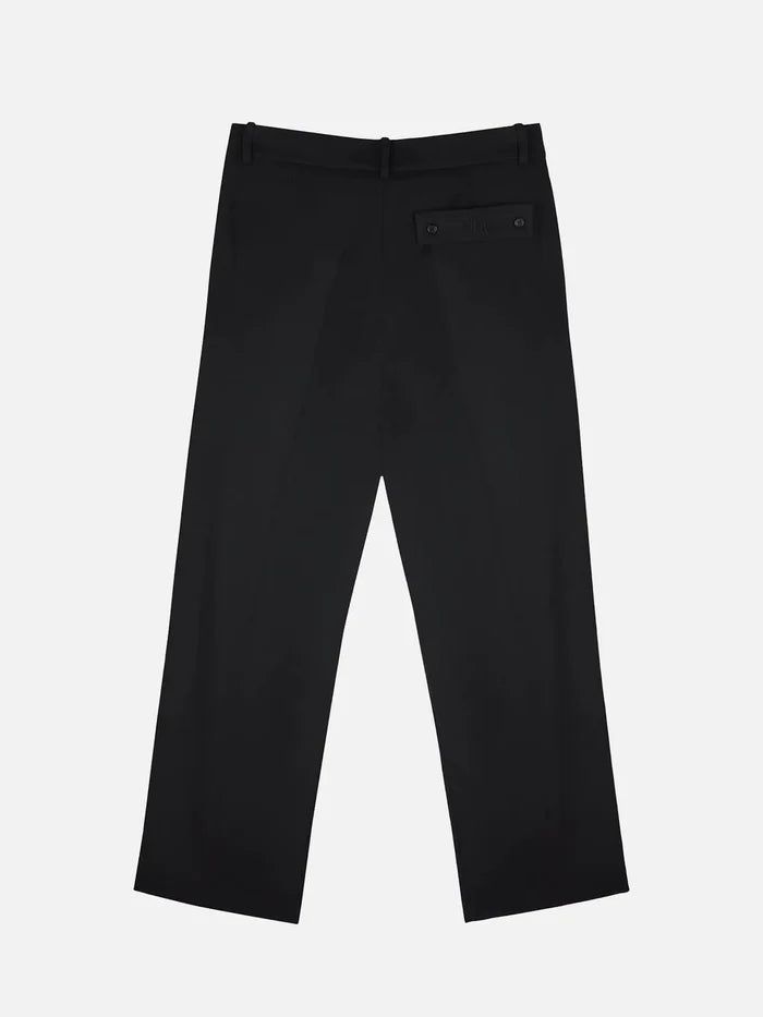 SOON TO BE ANNOUNCED Switch-Pockets Trousers W - Black - Trousers PANTOLON