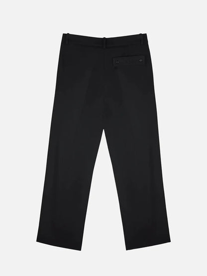SOON TO BE ANNOUNCED Switch-Pockets Trousers W - Black - Trousers PANTOLON