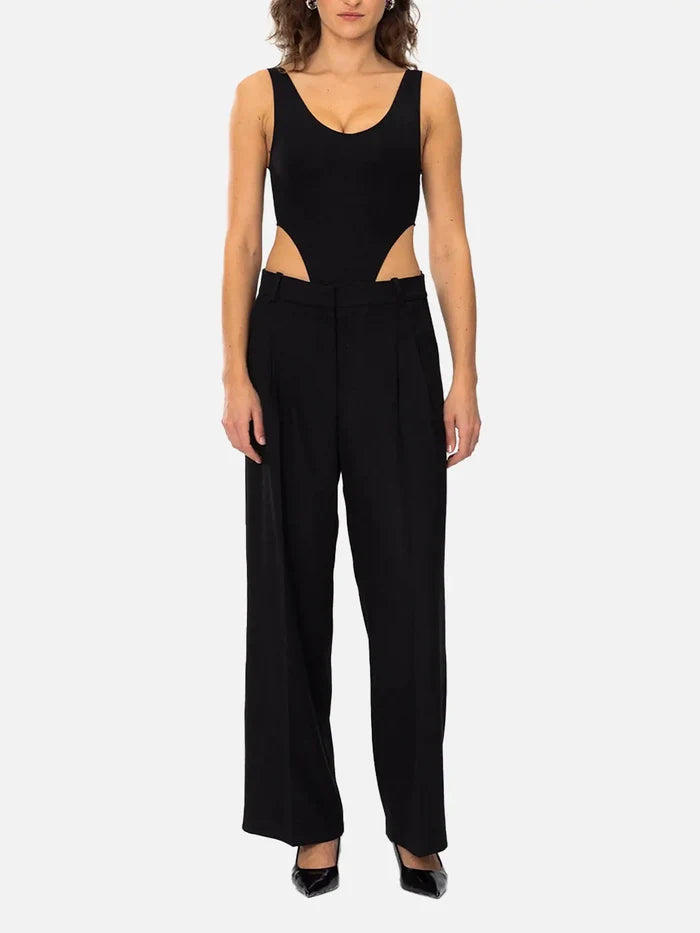 SOON TO BE ANNOUNCED Switch-Pockets Trousers W - Black - Trousers PANTOLON