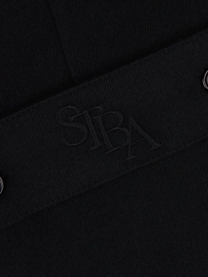 SOON TO BE ANNOUNCED Switch-Pockets Trousers W - Black - Trousers PANTOLON