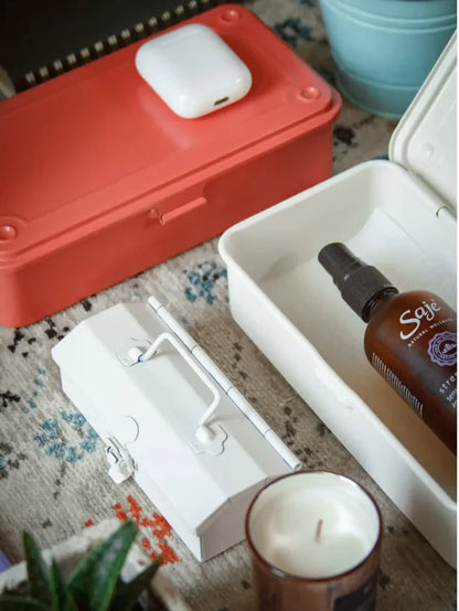 TOYO STEEL T-190 Tool Box Coral - Household Storage Caddies ALET ÇANTASI